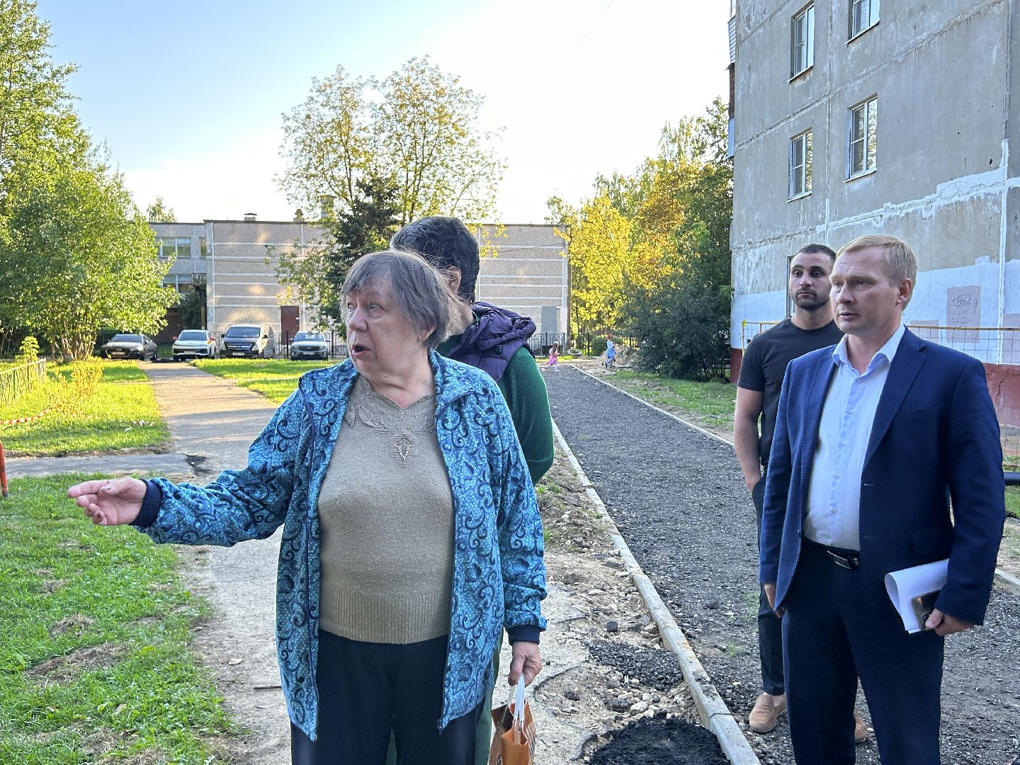 благоустройство дворов, детская игровая площадка, Фрязино