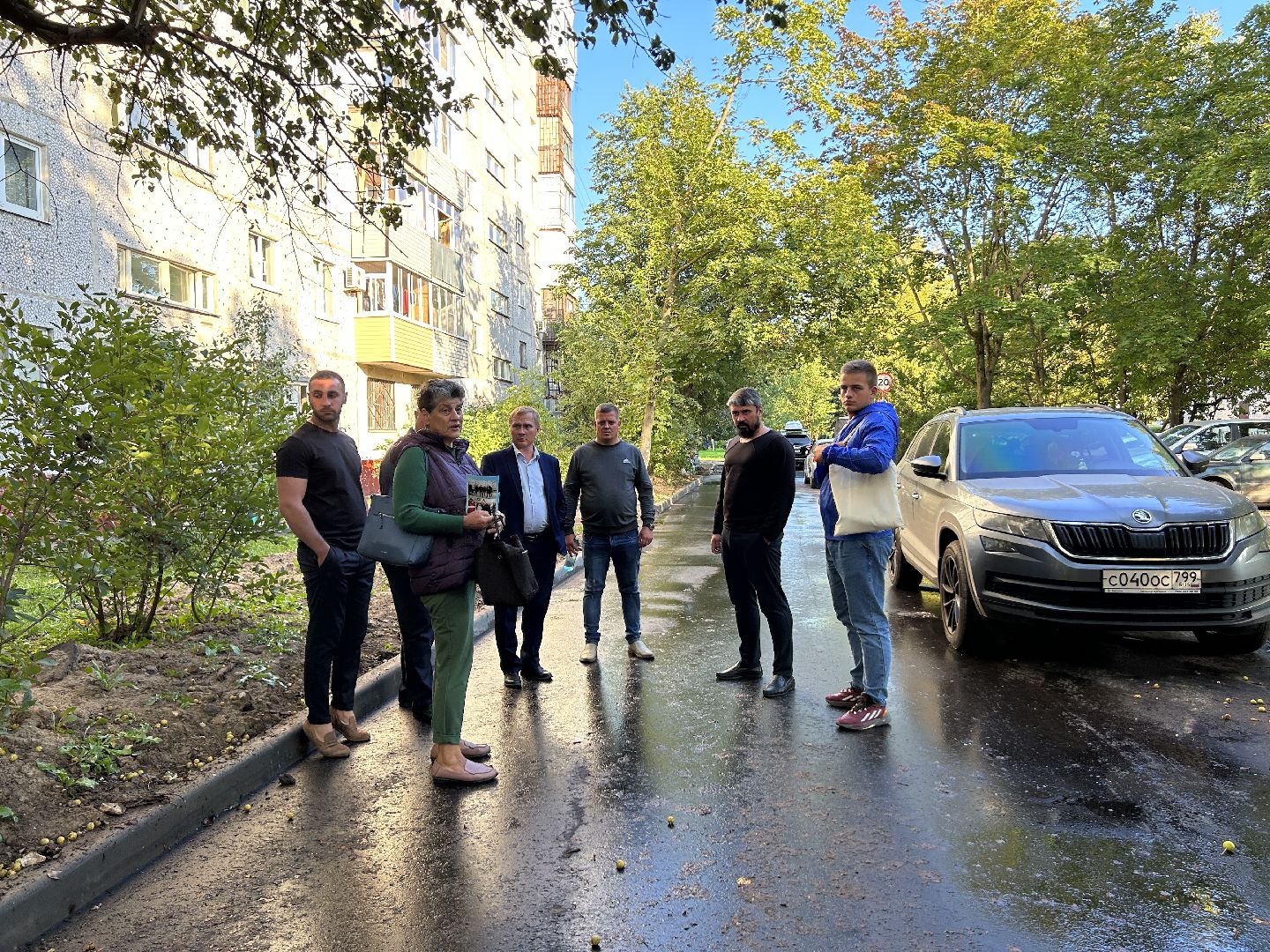 благоустройство дворов, детская игровая площадка, Фрязино