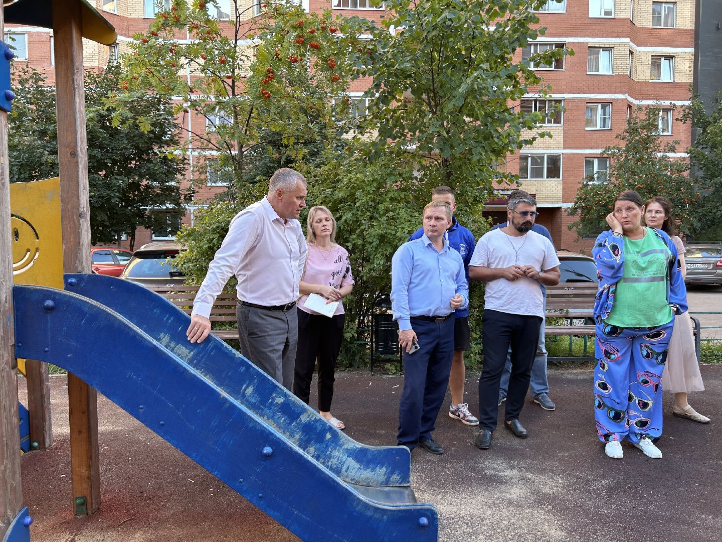 благоустройства, парковка, Фрязино