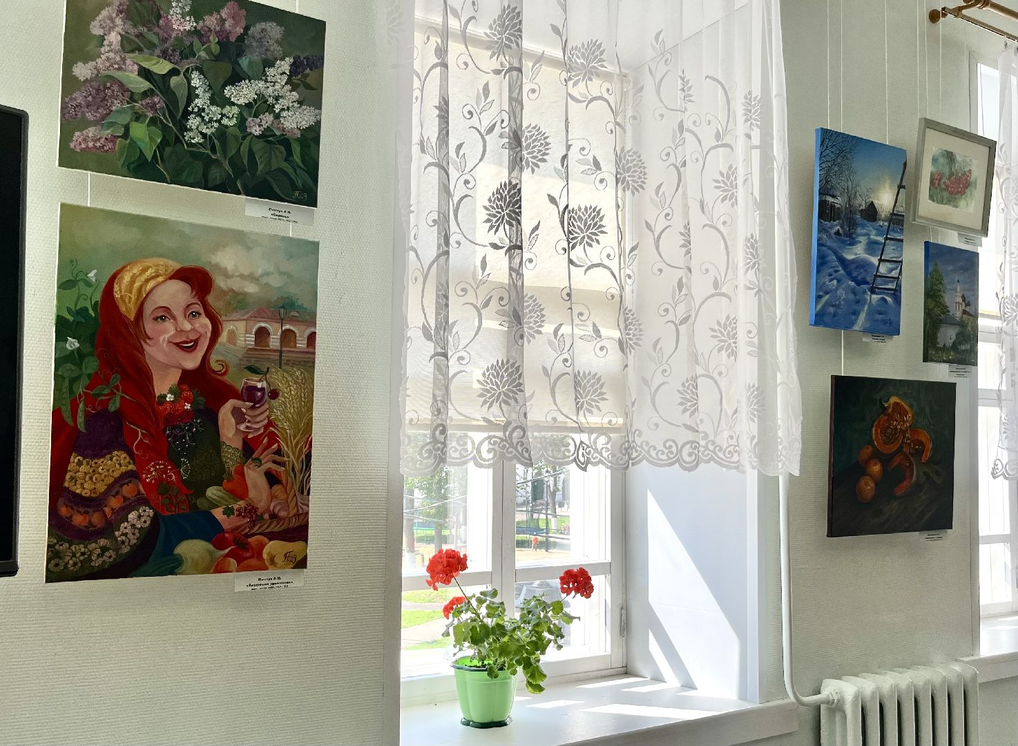 Верея, выставка картин, культура Подмосковья,. верейский музей, художники, внутренний туризм