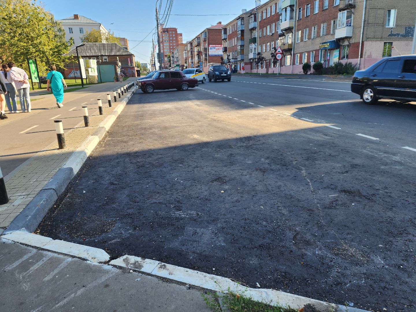 Павловский Посад, городской округ павловский Посад, люди, благоустройство, дорога, улица, ремонт