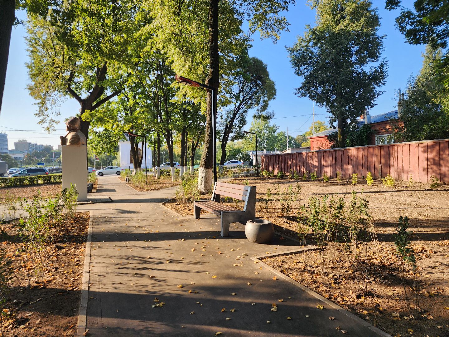 Павловский Посад, городской округ павловский Посад, люди, благоустройство, сквер, мемориал, ремонт