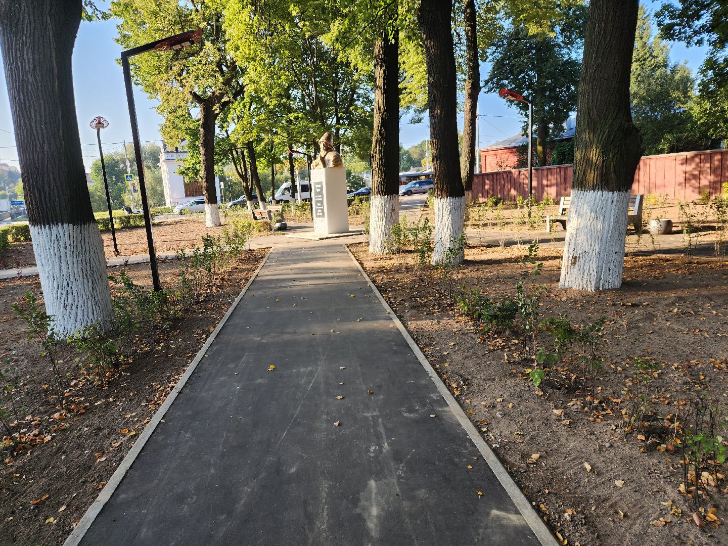Павловский Посад, городской округ павловский Посад, люди, благоустройство, сквер, мемориал, ремонт