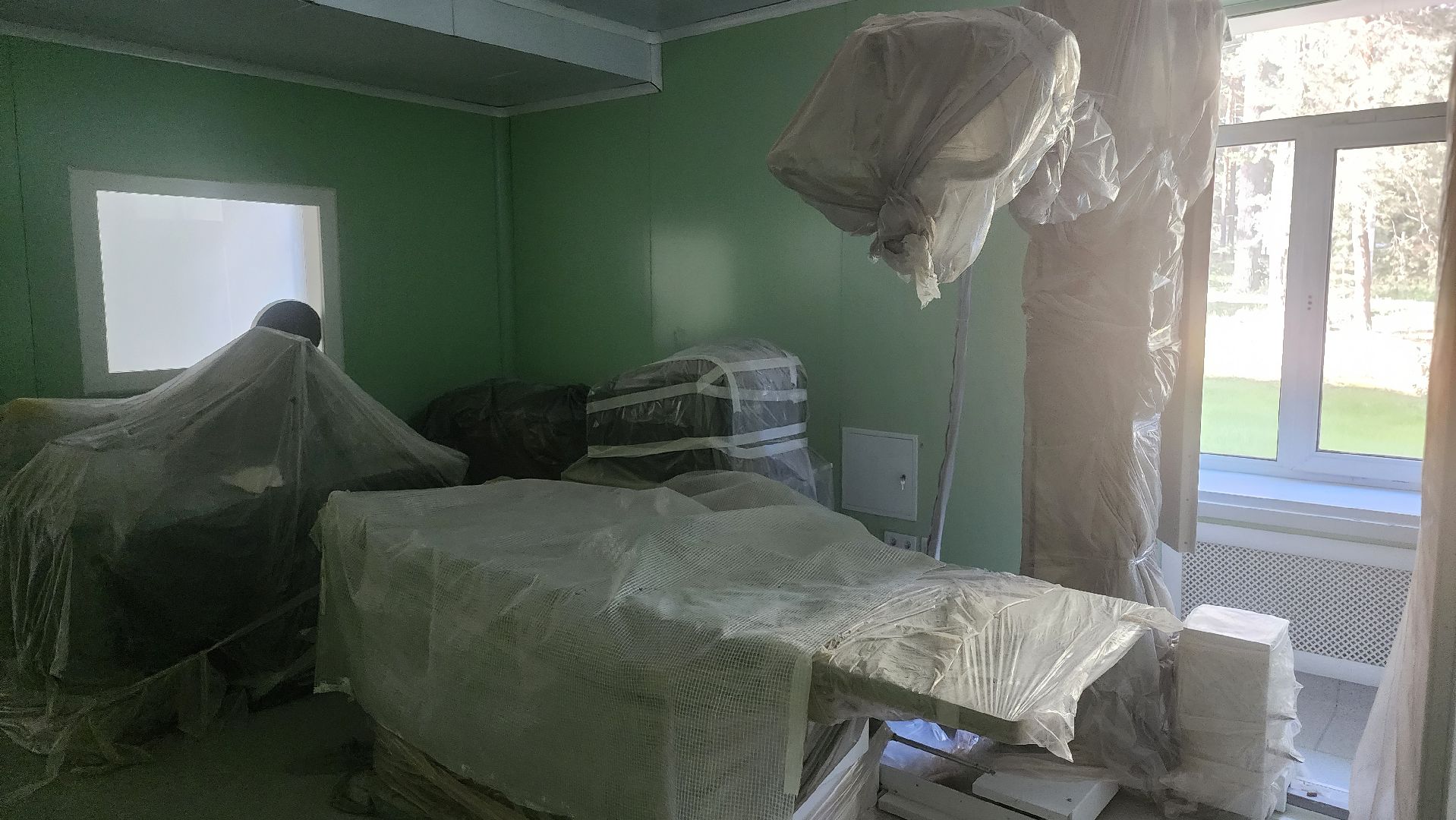 егорьевск, црб, рентген, замена тяжелого оборудования, ремонт,