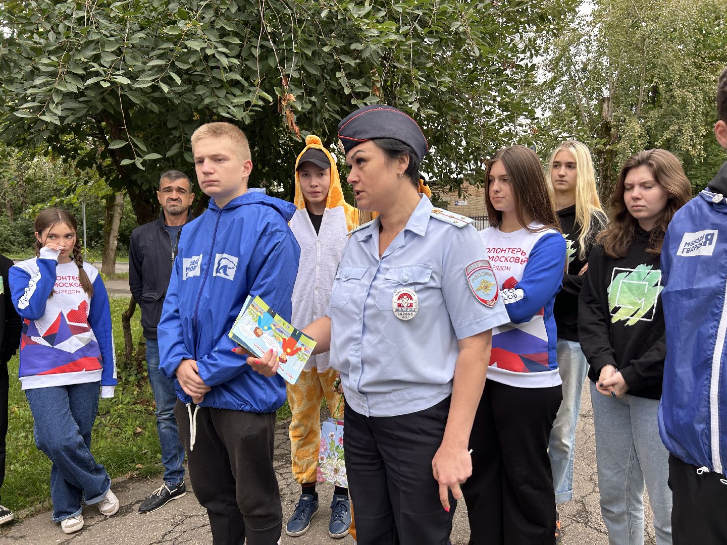 Акция, волонтеры, госавтоинспекция, безопасность, Фрязино