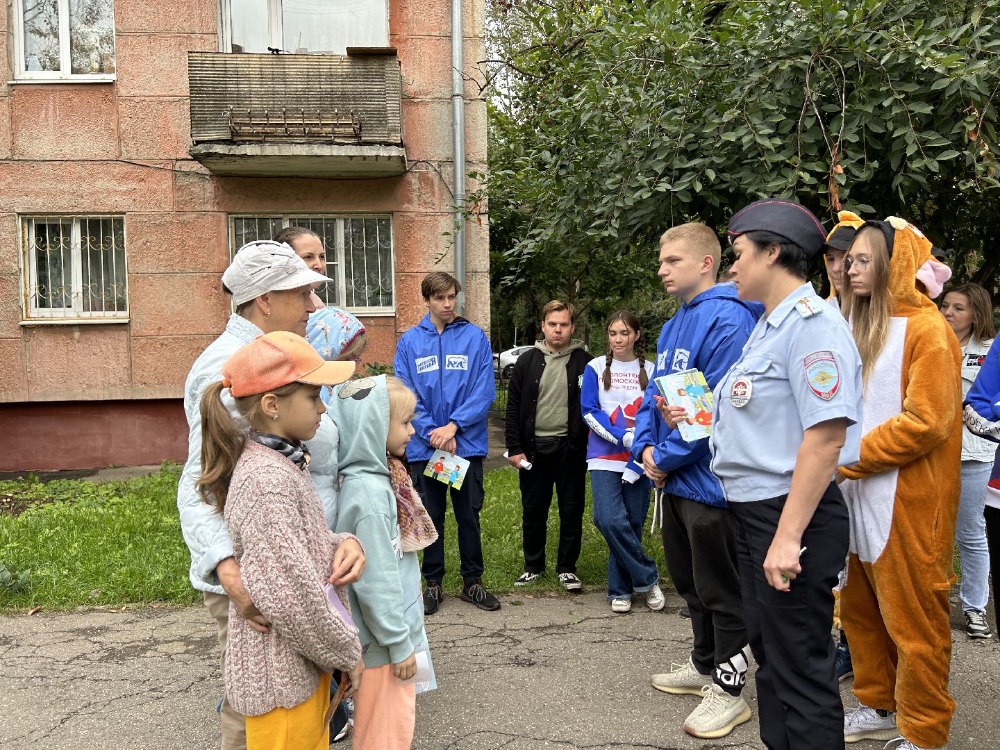 Акция, волонтеры, госавтоинспекция, безопасность, Фрязино