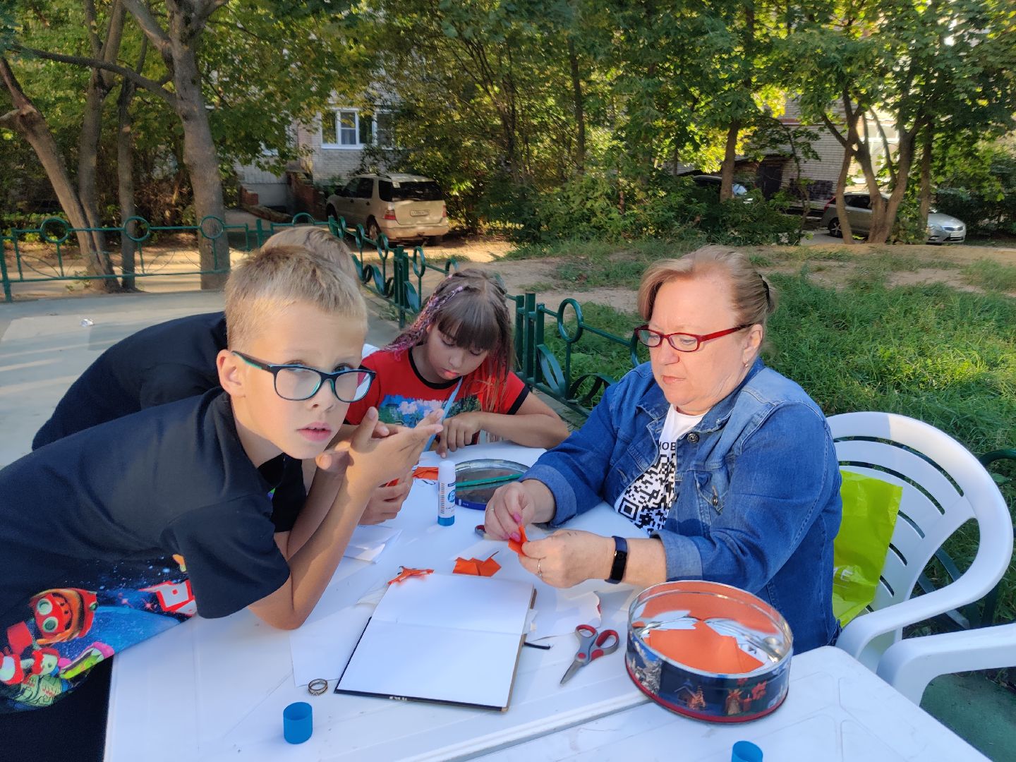 Красноармейск, Пушкинский, праздник двора, соседи