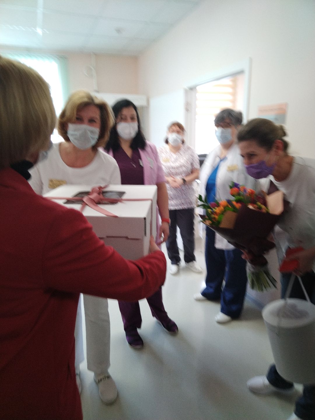 Юлия Купецкая, 8 Марта, роддом, перинатальный центр, МГКБ,