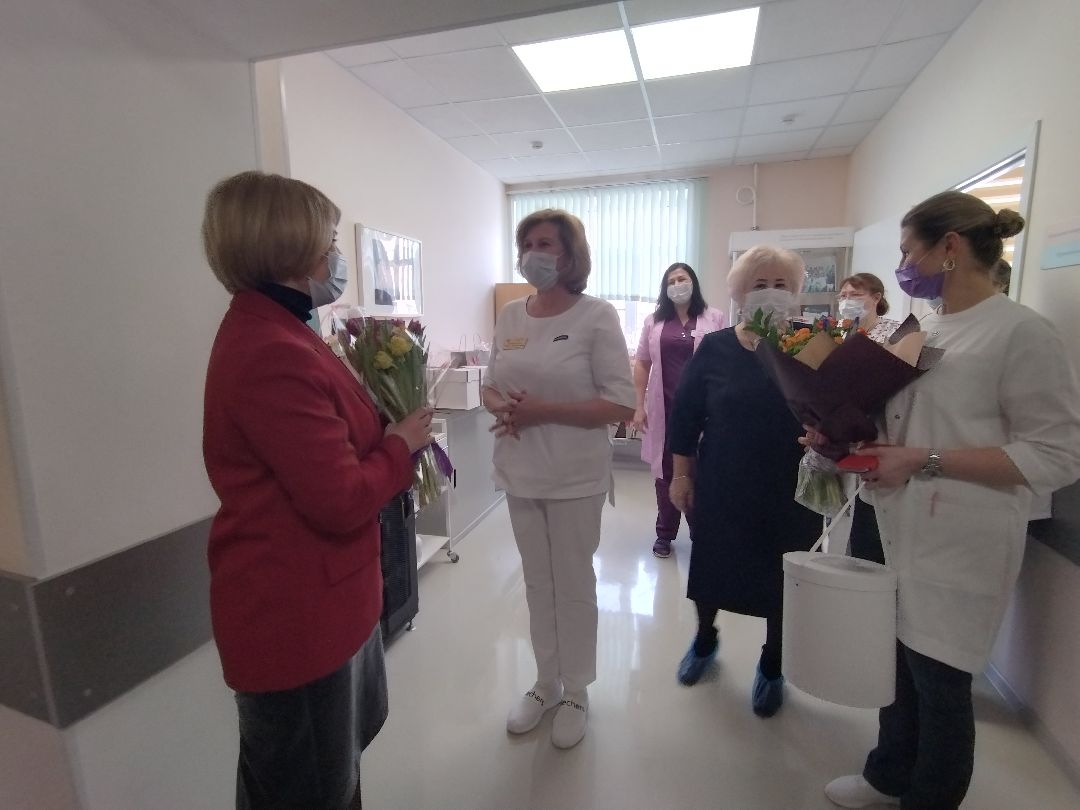 Юлия Купецкая, 8 Марта, роддом, перинатальный центр, МГКБ,