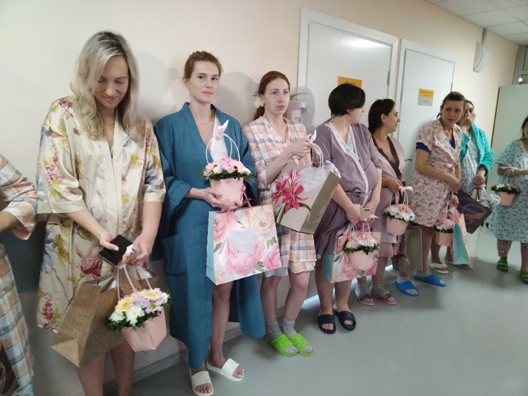 Юлия Купецкая, 8 Марта, роддом, перинатальный центр, МГКБ,