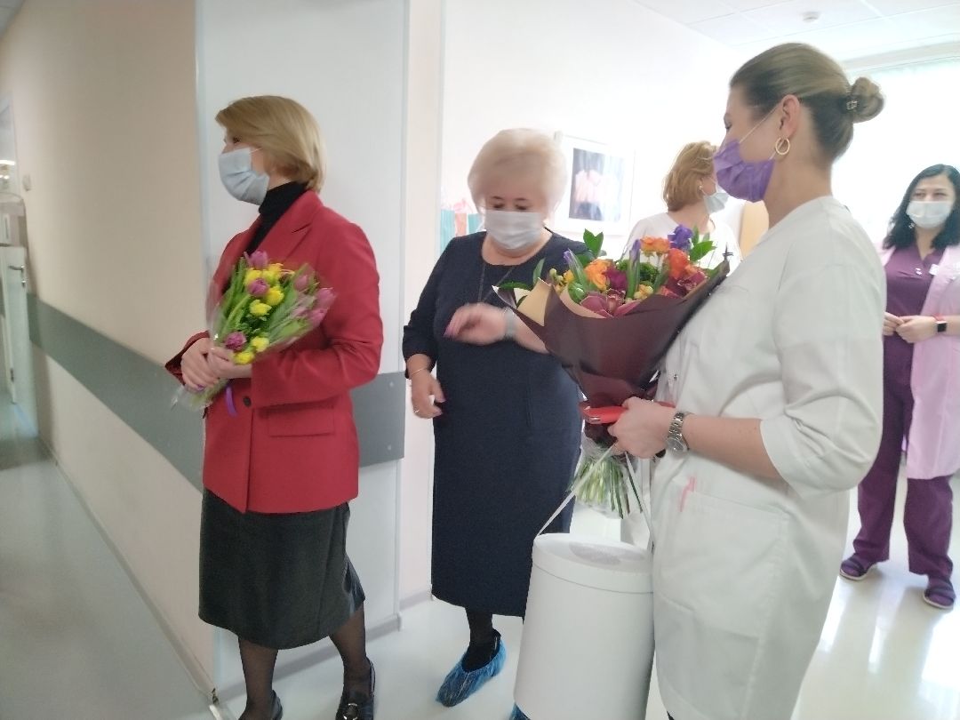 Юлия Купецкая, 8 Марта, роддом, перинатальный центр, МГКБ,