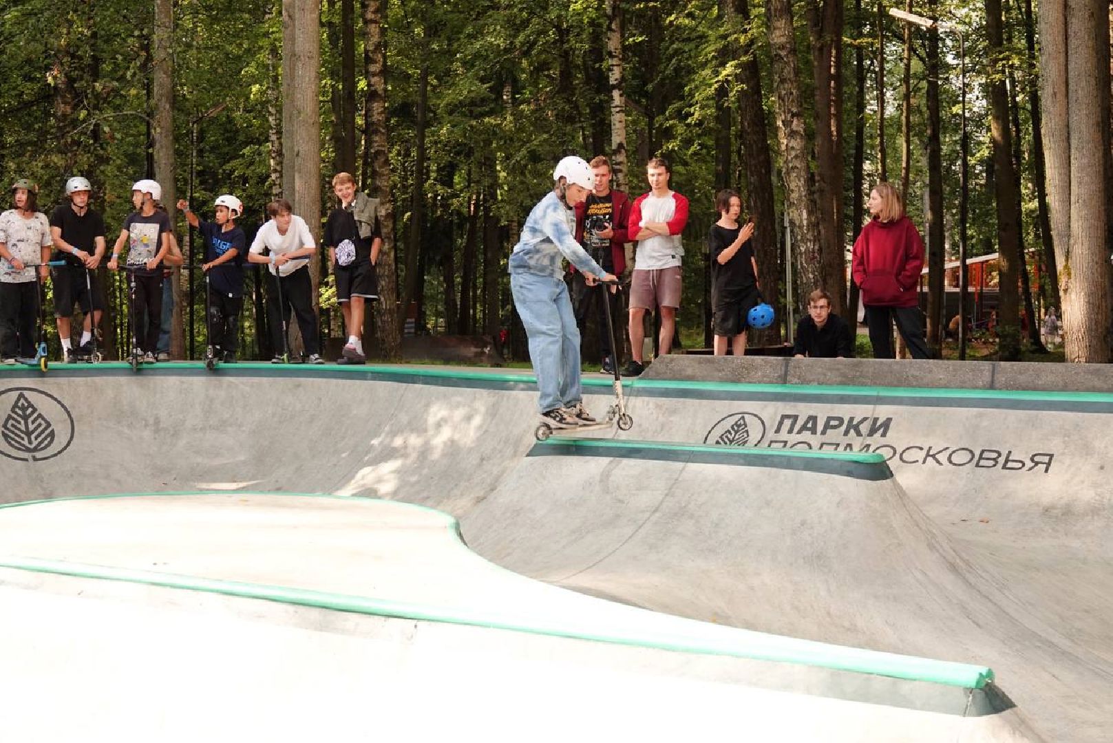 Сергиево-Посадский городской округ, Парк, Благоустройство, Скитские пруды, Экстрим, Скейтборд, Самокат, BMX
