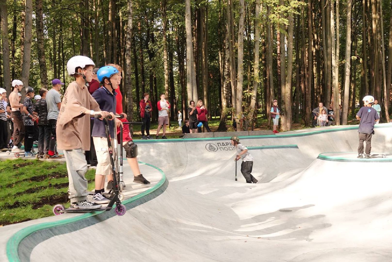 Сергиево-Посадский городской округ, Парк, Благоустройство, Скитские пруды, Экстрим, Скейтборд, Самокат, BMX