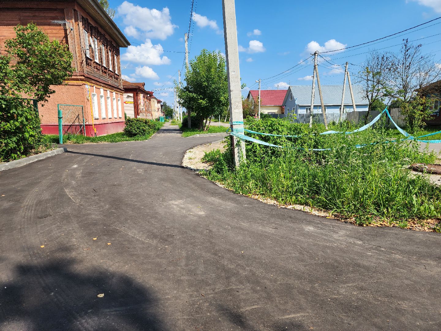 Павловский Посад, городской округ Павловский Посад, люди, благоустройство, тротуар, улица, ремонт