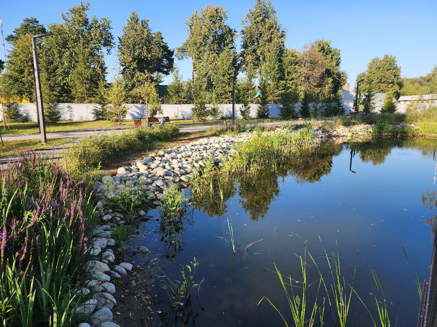 Павловский Посад, городской округ Павловский Посад, парк, благоустройство, Дубрава, сквер, пруд