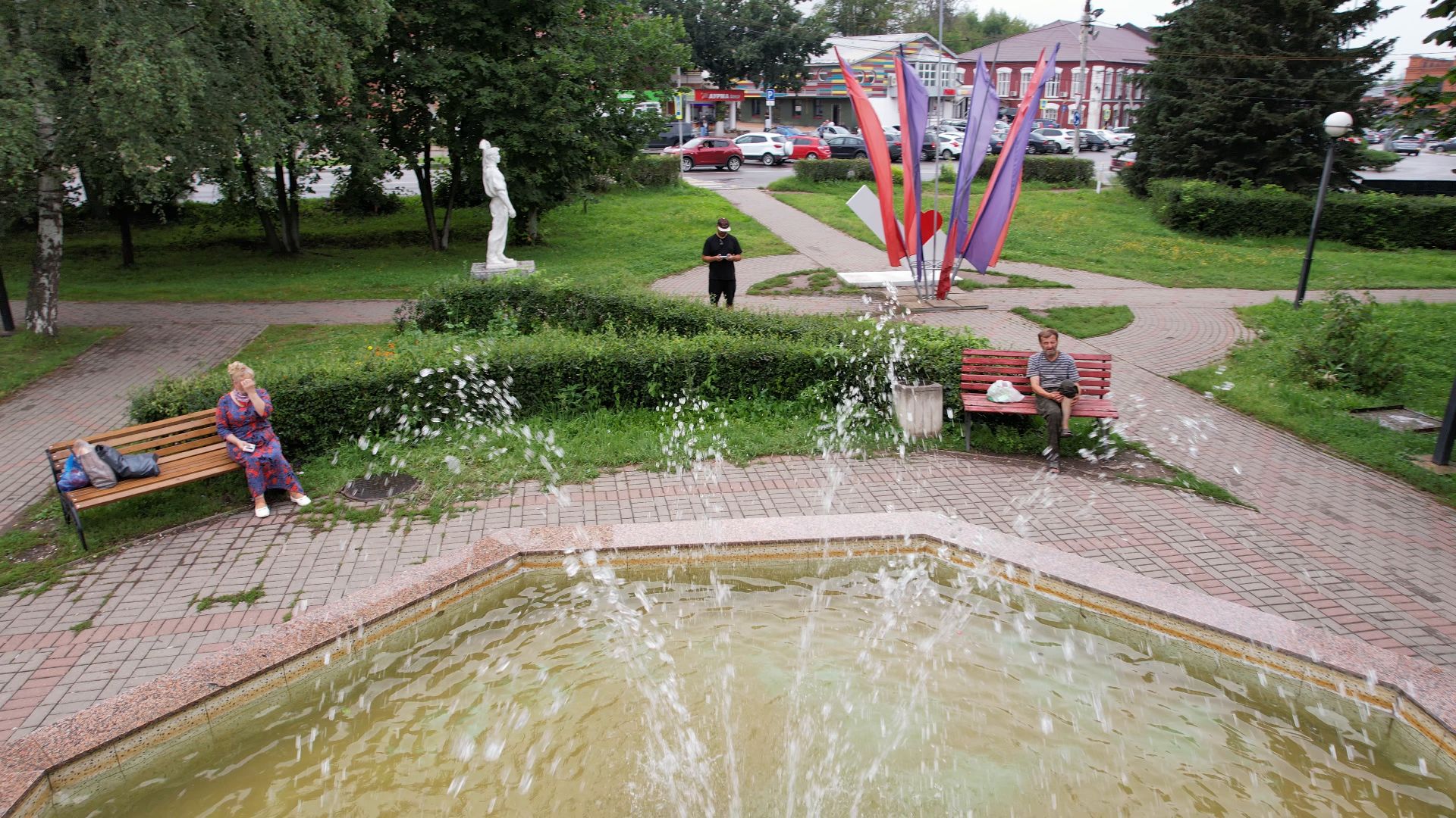 Дмитров, Яхрома,туризм, видео с коптера,