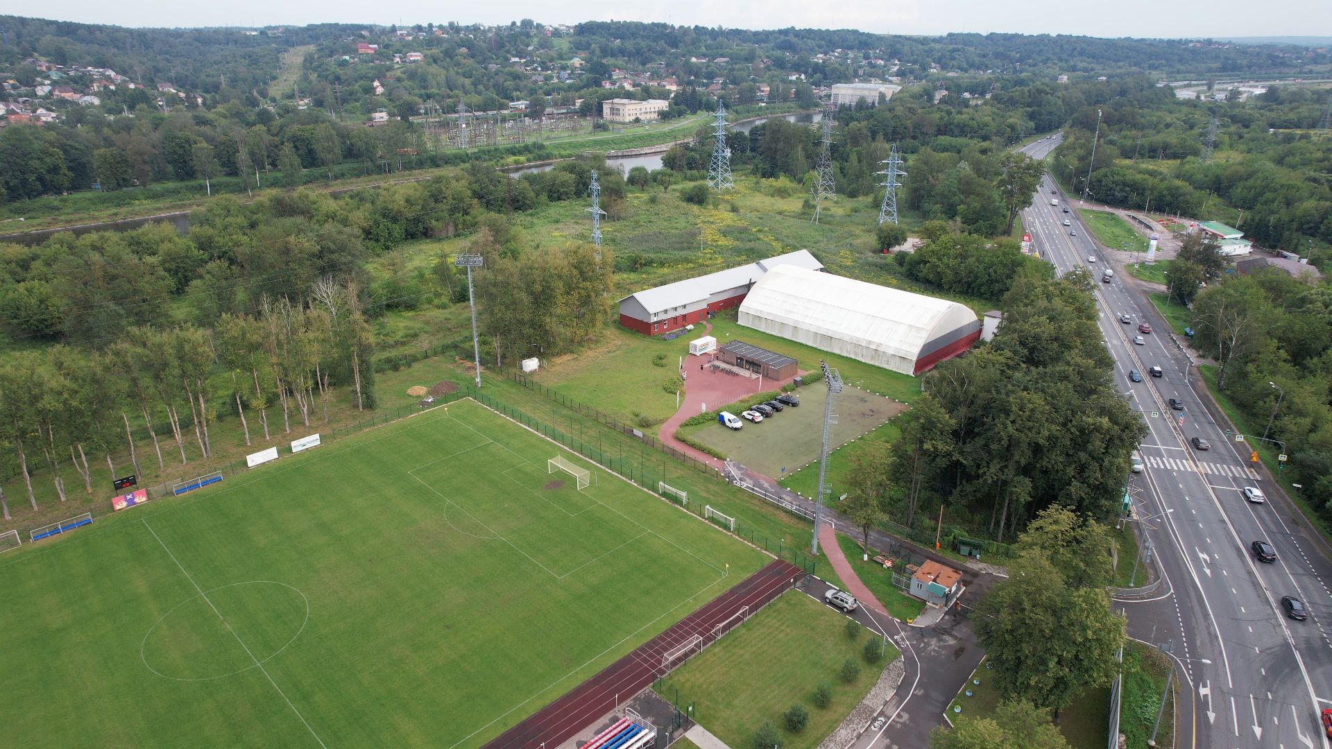 Дмитров, Яхрома,туризм, видео с коптера,