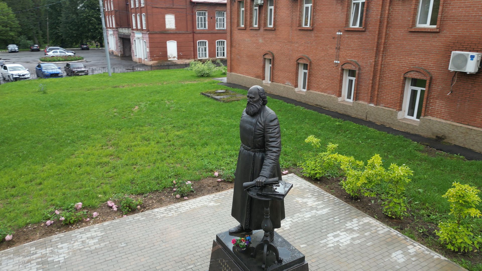 фабрика, клин, мануфактура,туризм, видео с коптера,