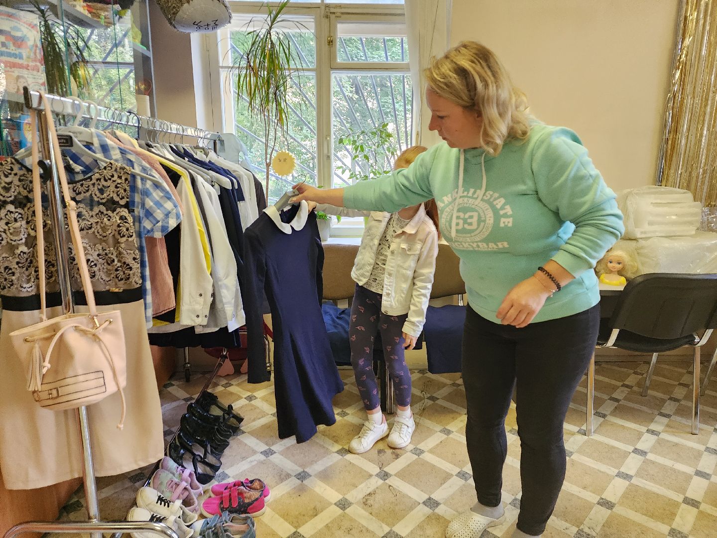 благотворительная акция, 1 сентября, школа, пушкино, многодетные семьи,