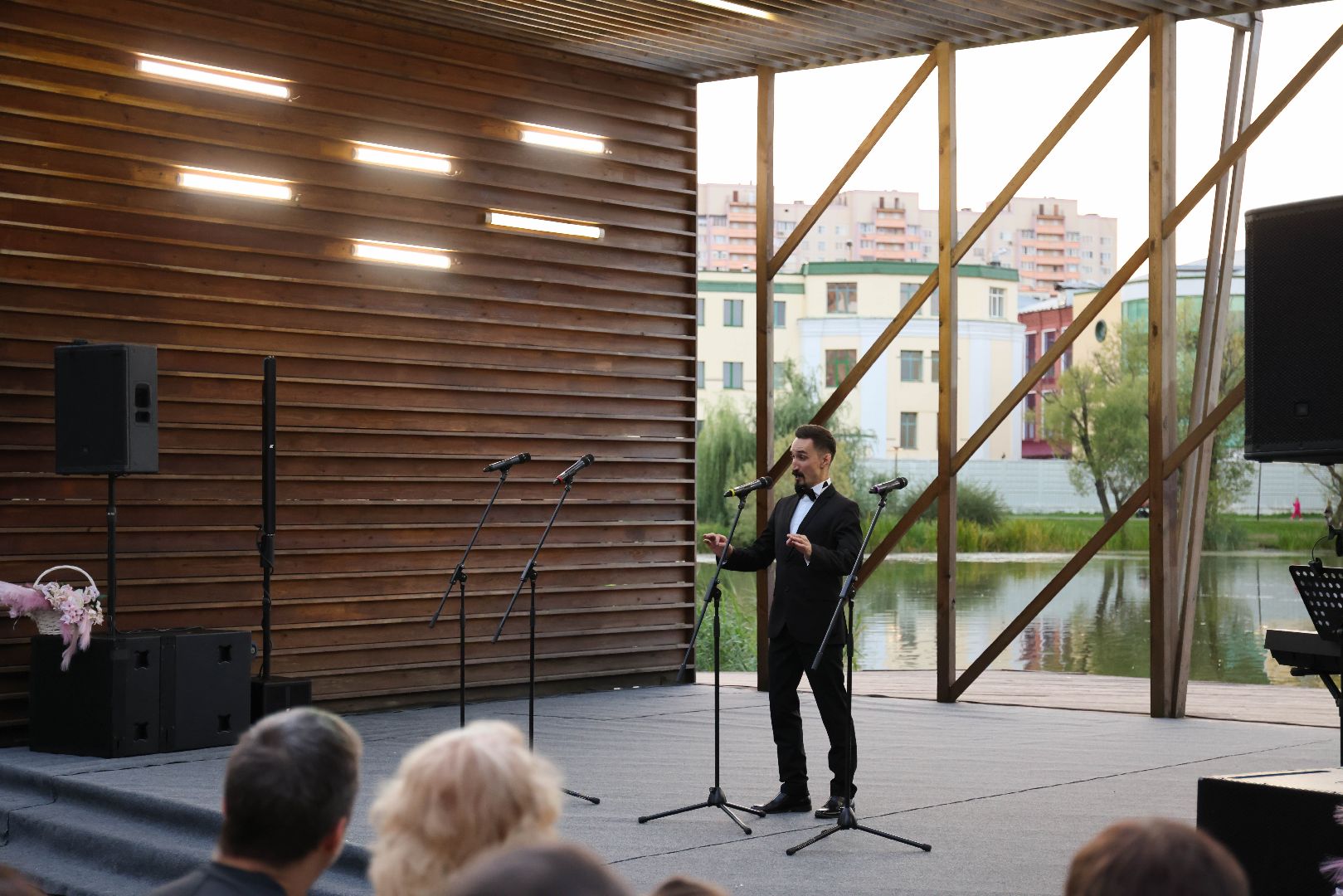 Реутов, опера, пруд, классическая музыка, Лето в Подмосковье, парки