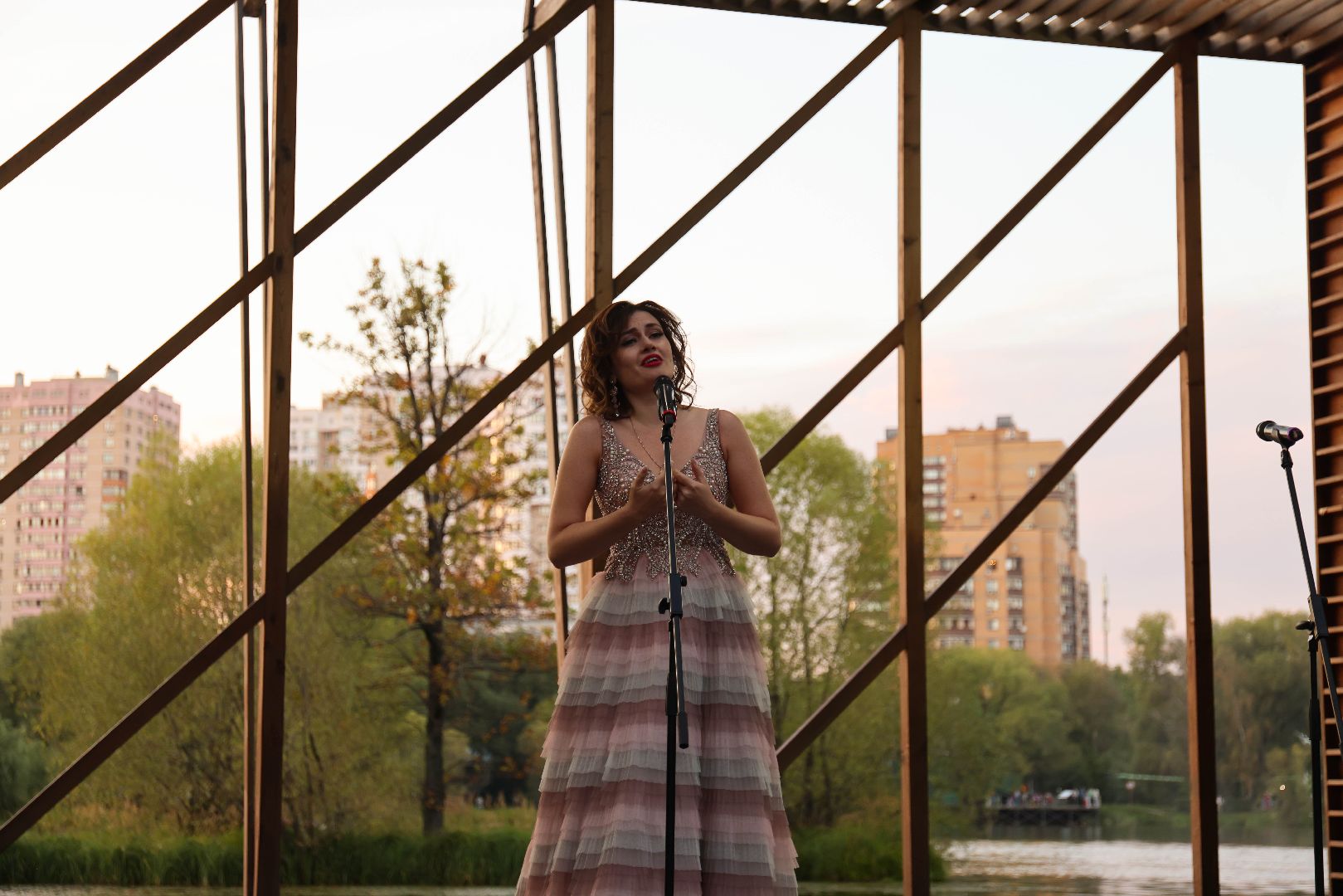 Реутов, опера, пруд, классическая музыка, Лето в Подмосковье, парки