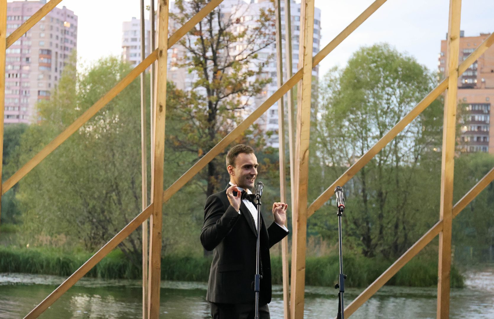 Реутов, опера, пруд, классическая музыка, Лето в Подмосковье, парки