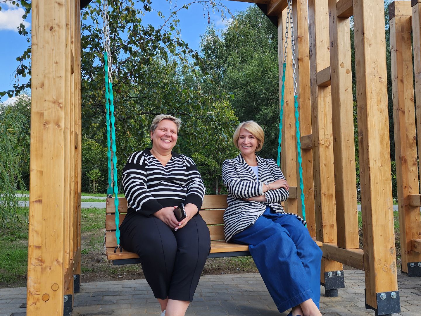 Мытищи, сквер на Колпакова, благоустройство