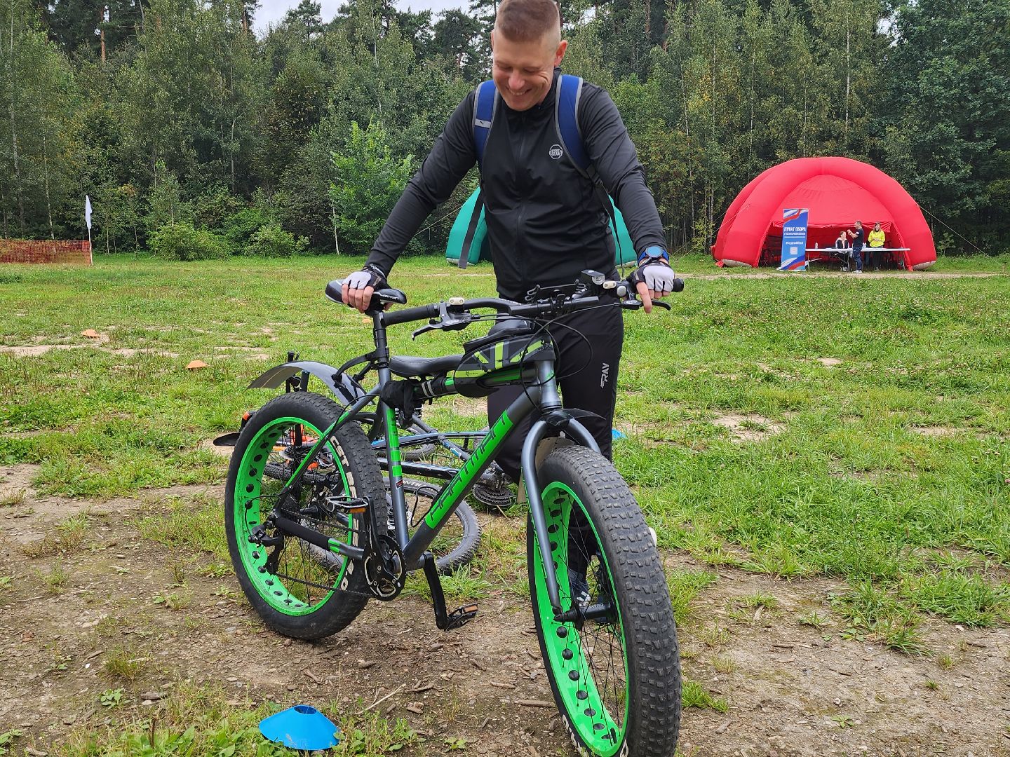 Велопробег, Мытищи, лесопарк, 400 лет