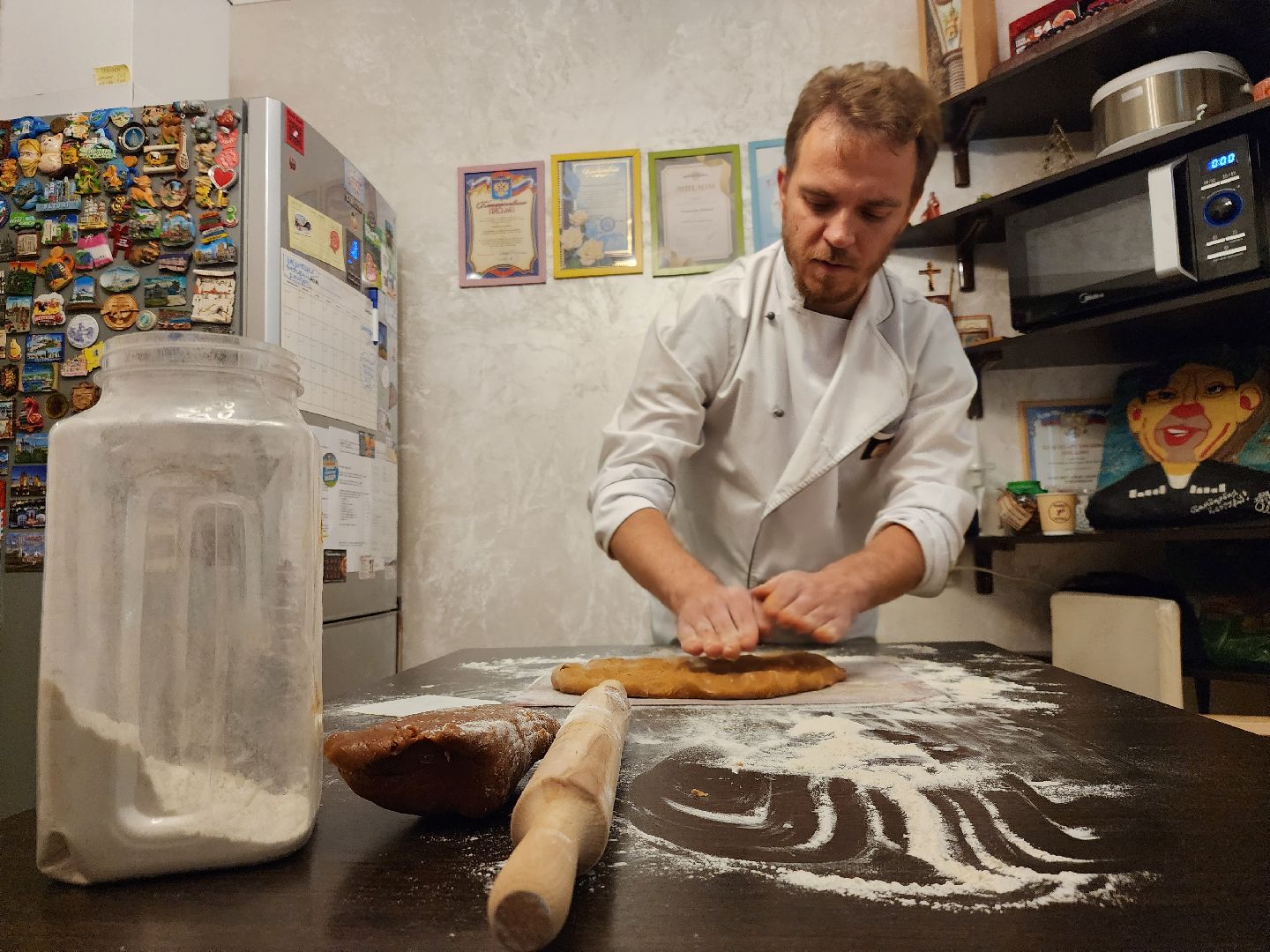 Максим Топорищев, Мытищи, пряник-рекордсмен, путевой дворец в Тайнинском