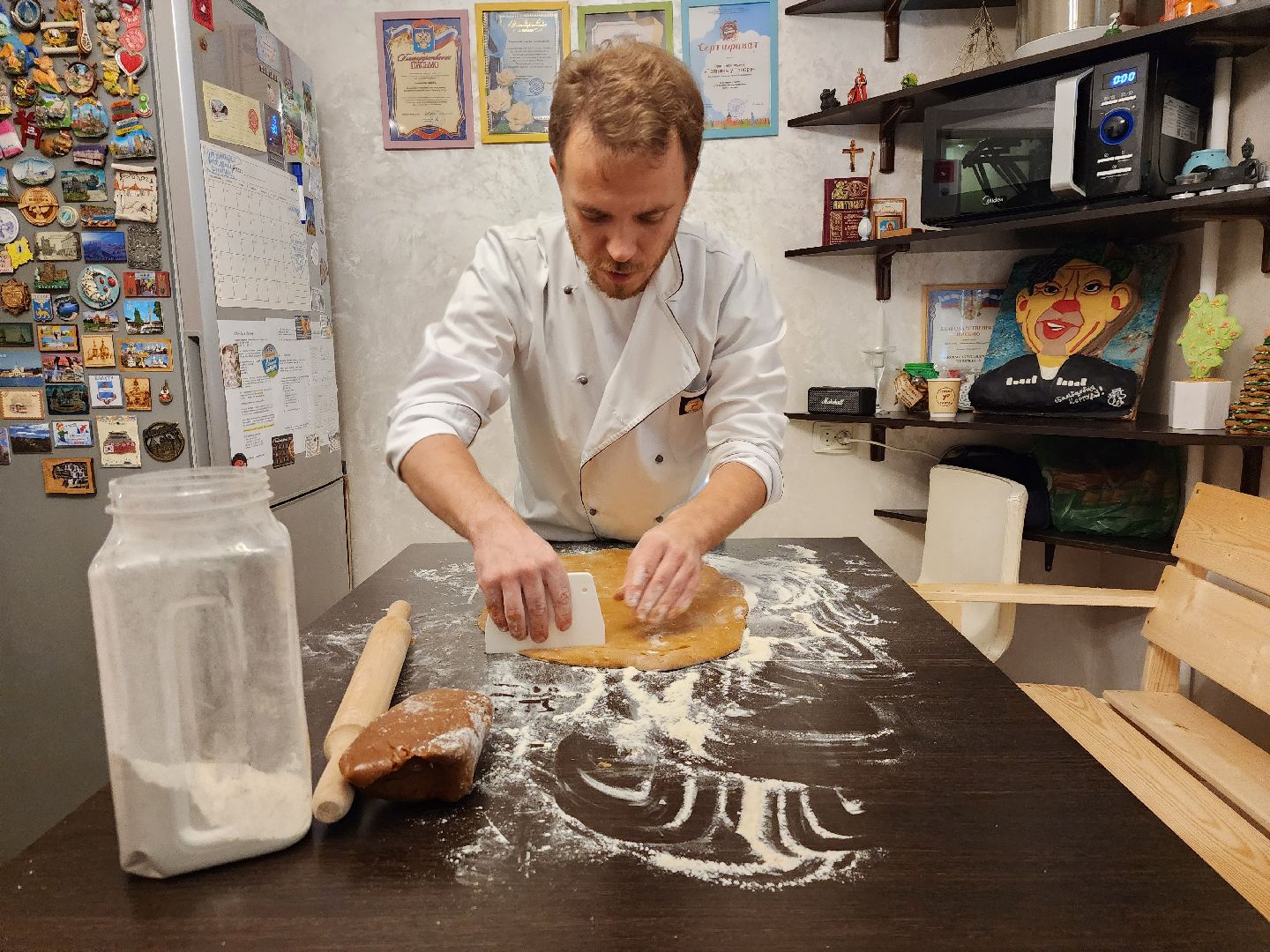Максим Топорищев, Мытищи, пряник-рекордсмен, путевой дворец в Тайнинском