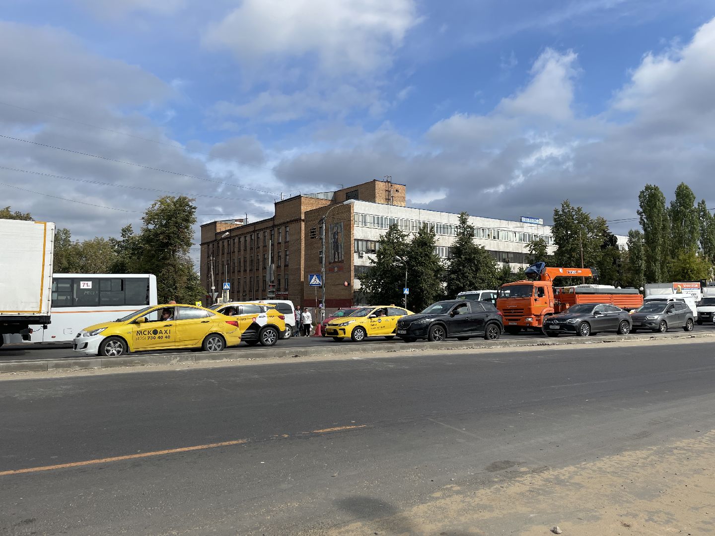 Проезд, проспект, ремонт, движение