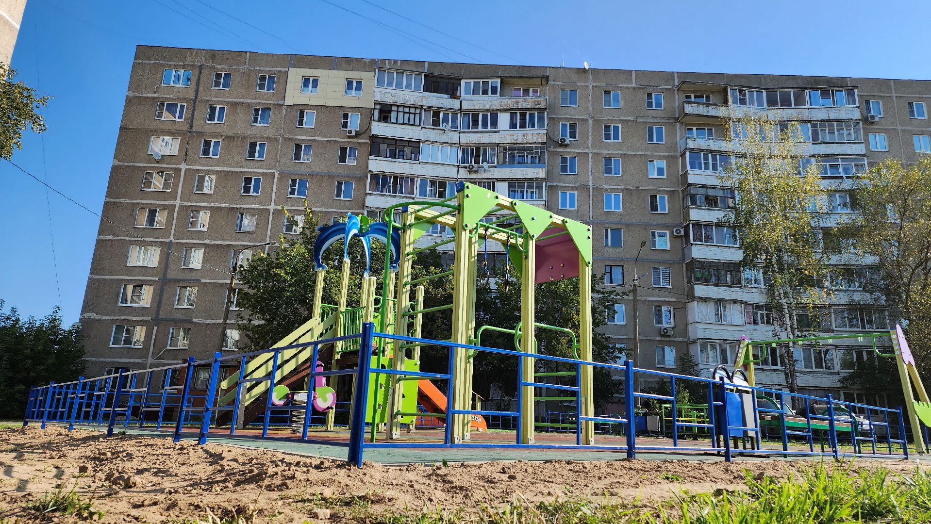 Егорьевск, благоустройство, двор, детская площадка,