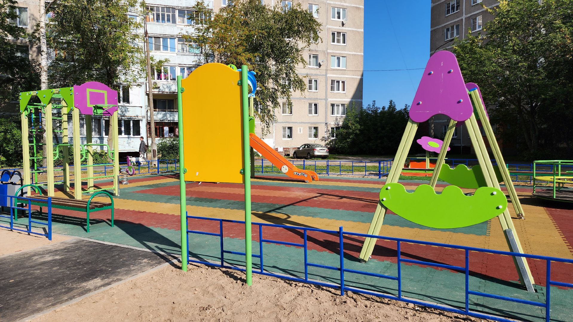 Егорьевск, благоустройство, двор, детская площадка,