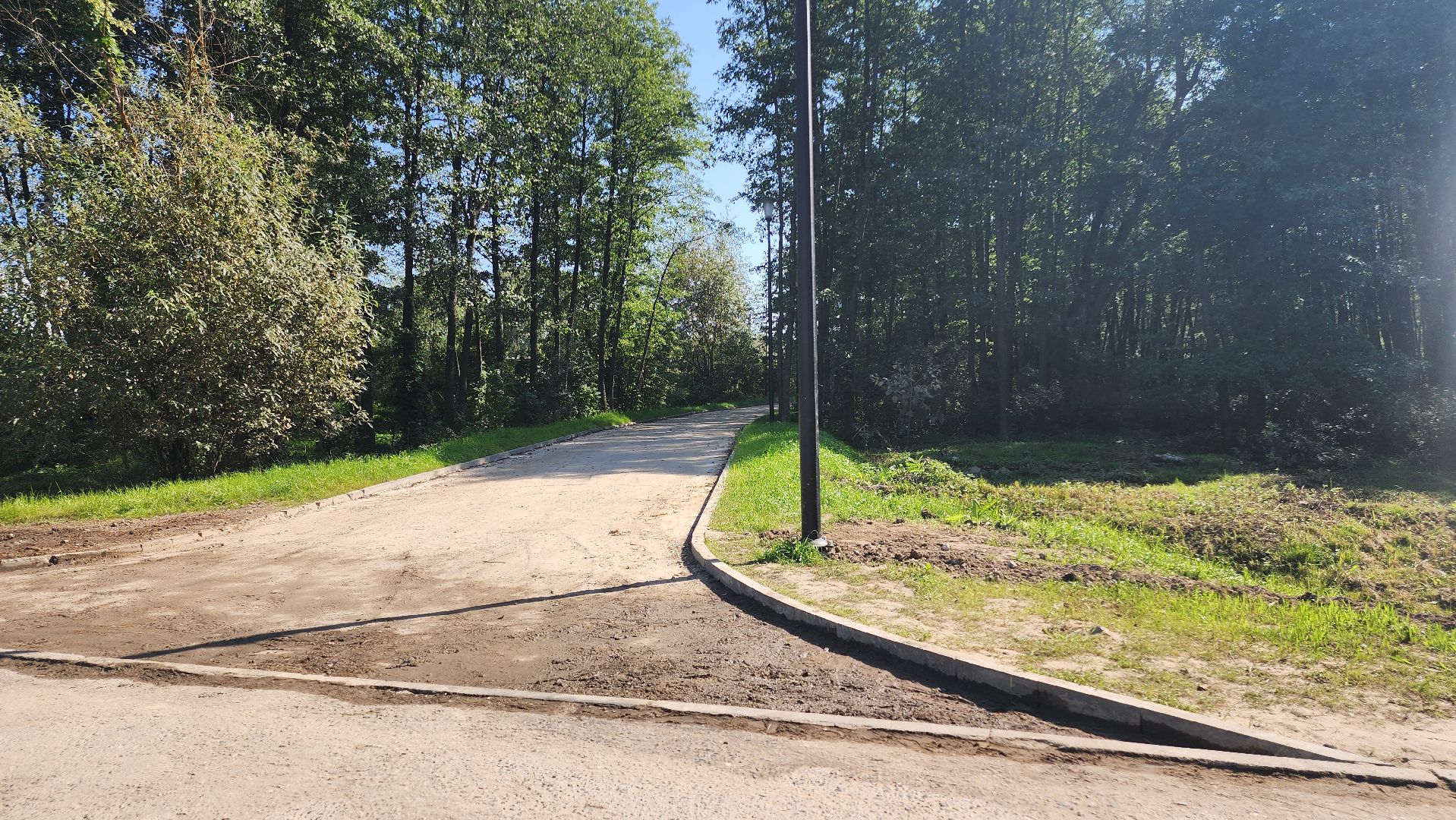 Егорьевск, парк, благоустройство, успенский, дорожки, велосипед, спорт,