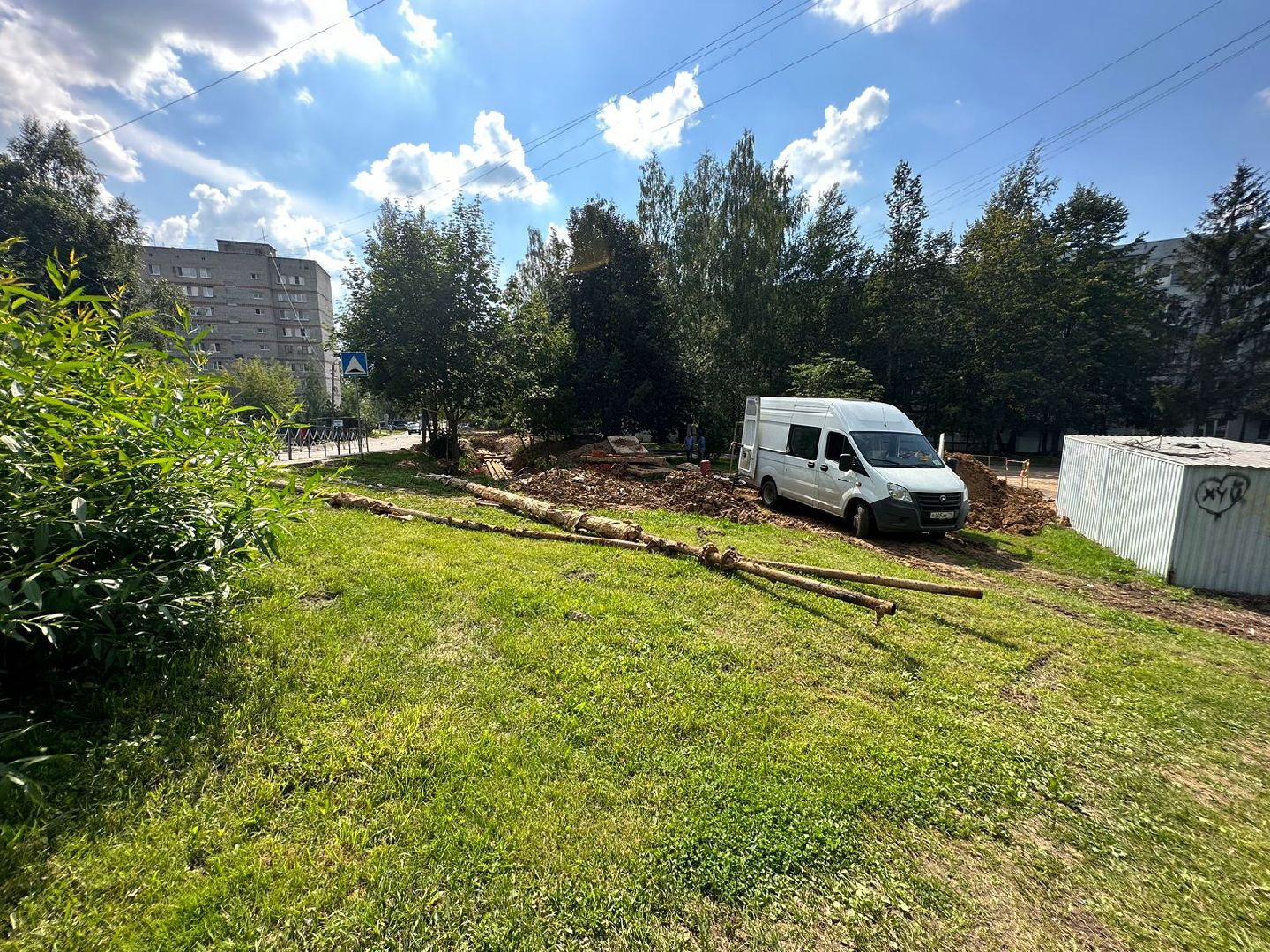 Ремонт теплотрассы, капитальная замена труб, теплосеть Наро-Фоминска