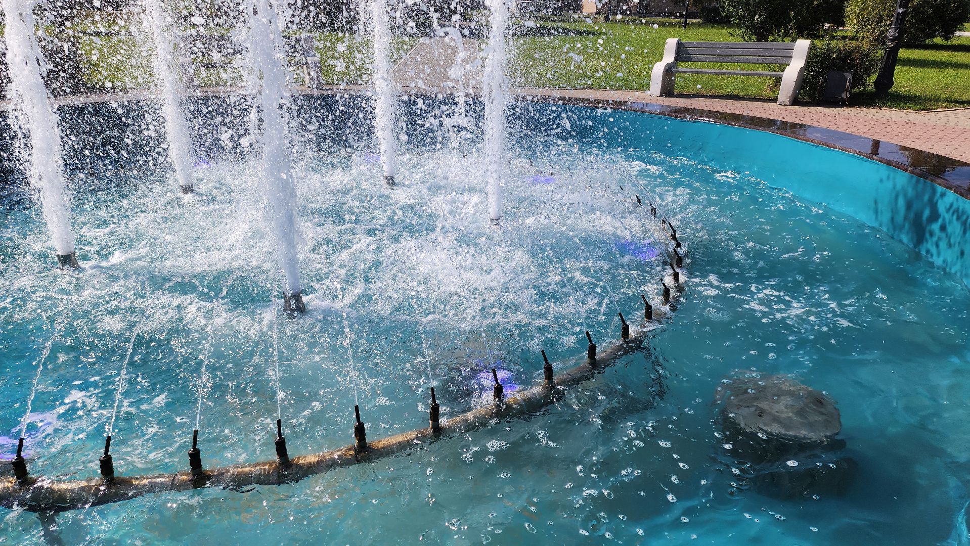 Кашира, фонтан, сквер, благоустройство