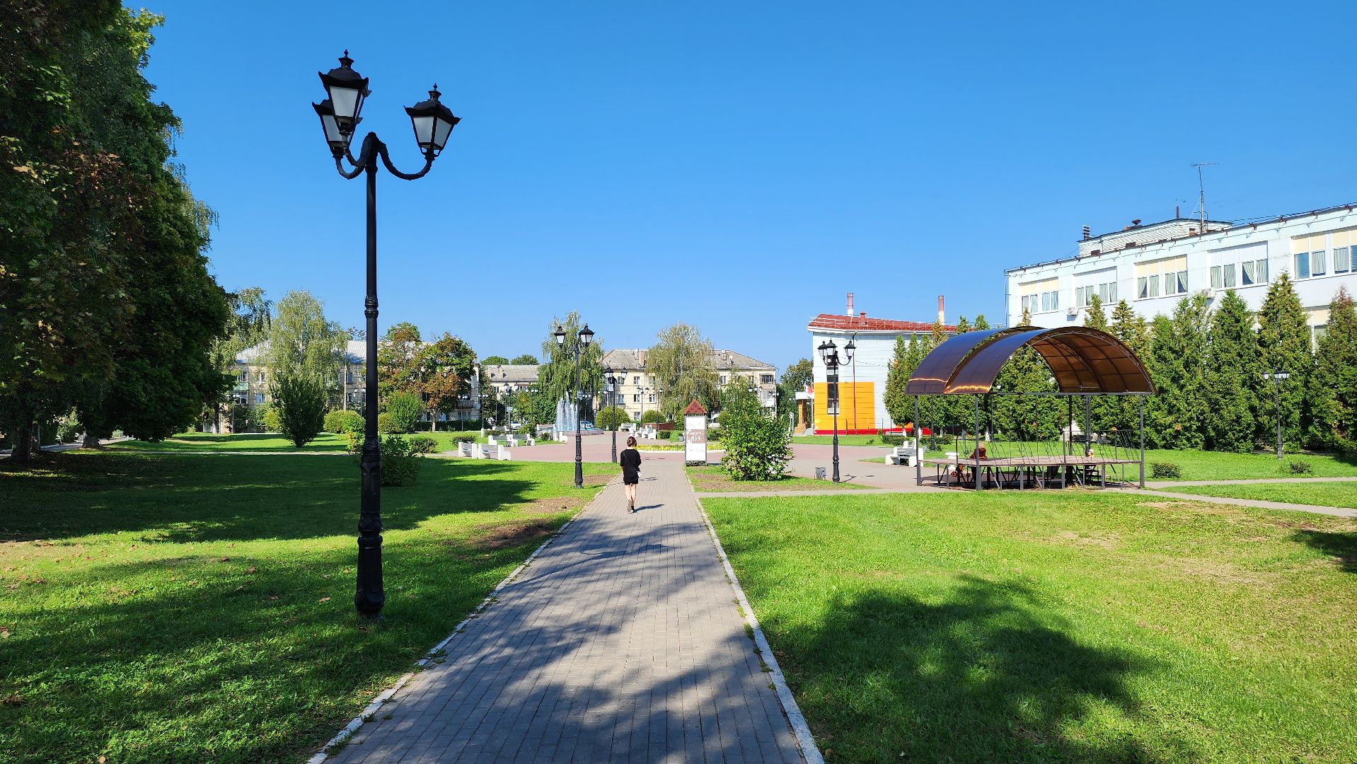 Кашира, фонтан, сквер, благоустройство