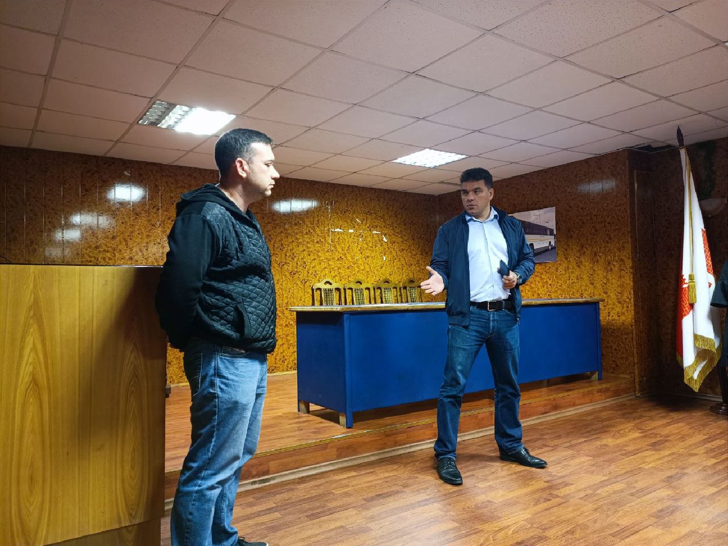 Можайск, Можайский городской округ, Подмосковье, глава, трудовой коллектив, трудовой спор, решение проблемы, люди, сотрудники, работа