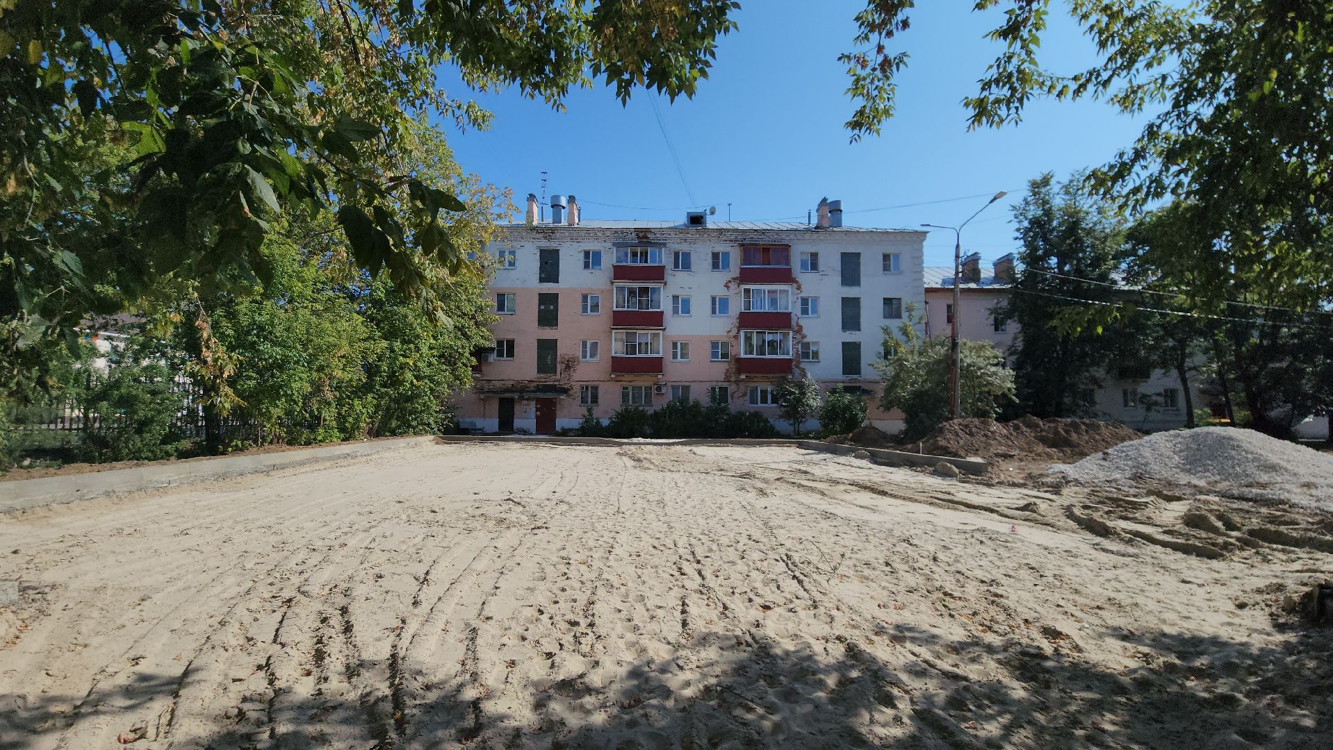 Егорьевск, дороги, парковка,