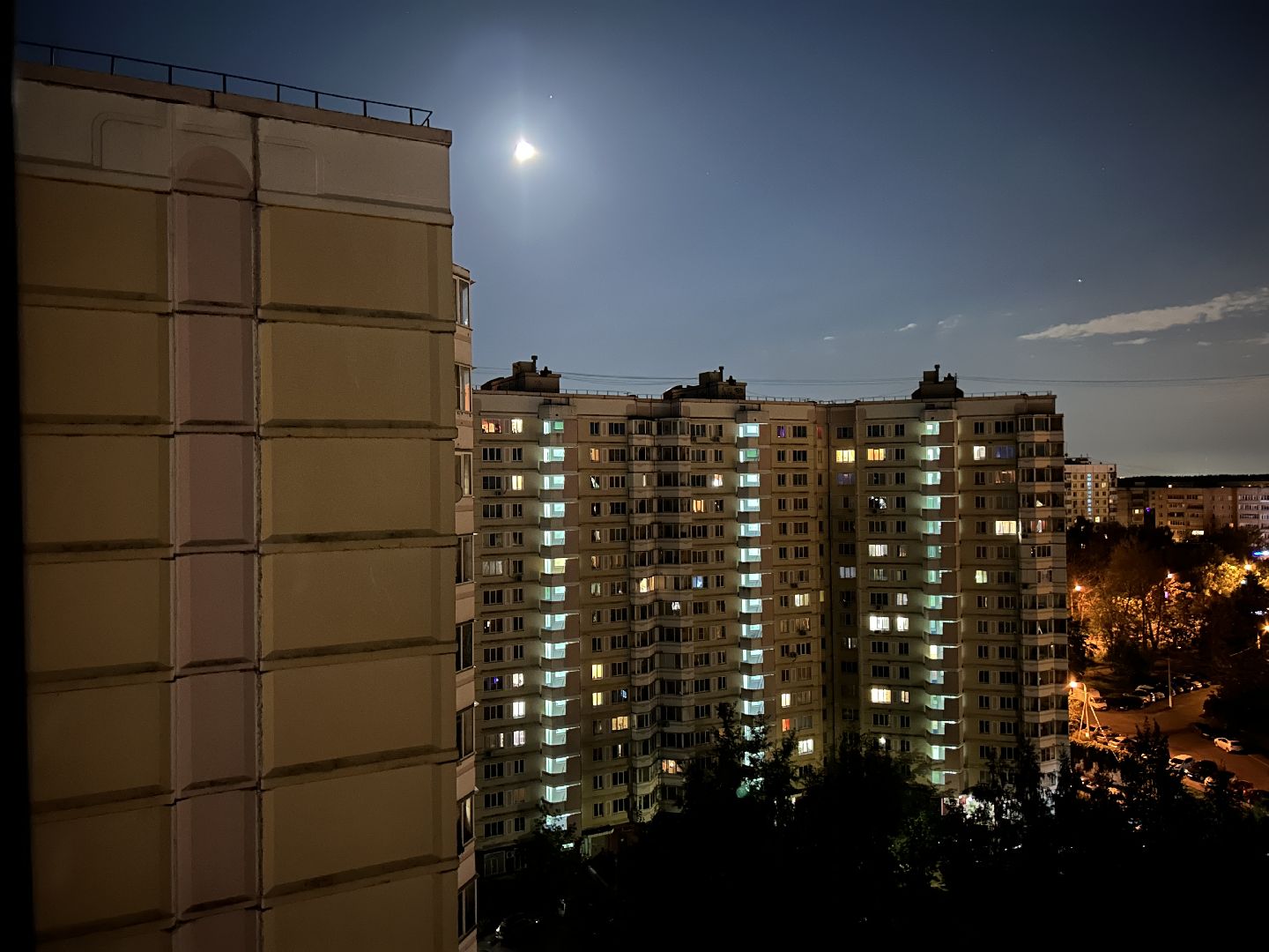 суперлуние, Фрязино