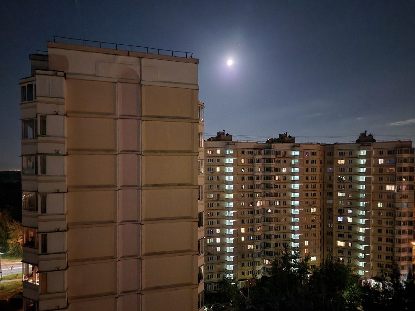 суперлуние, Фрязино