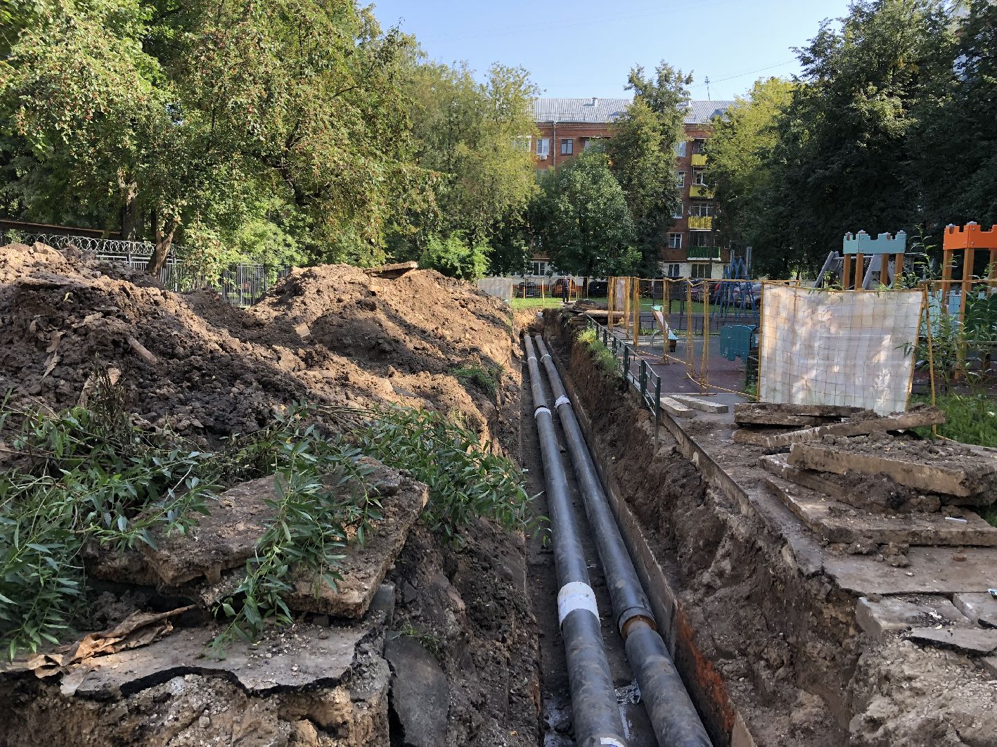 Химки, ремонт, трубы