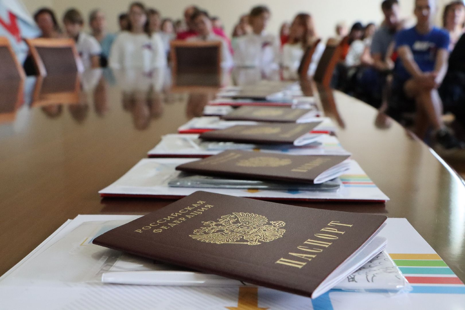 Серебряные Пруды, вручение паспортов