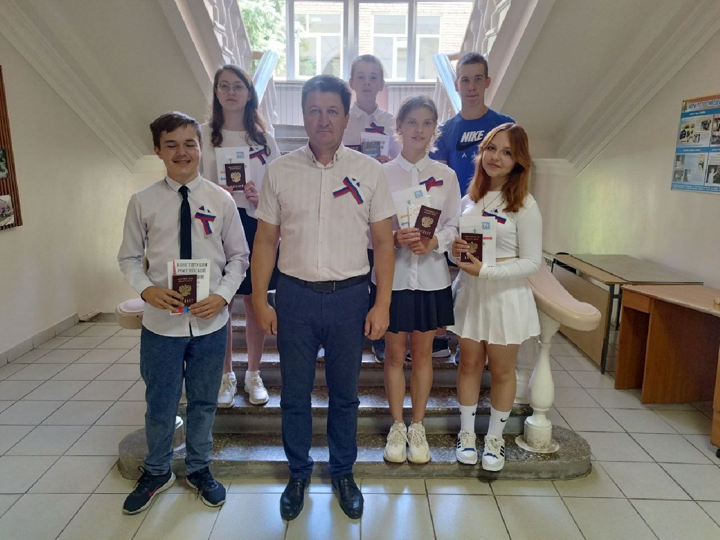 Серебряные Пруды, вручение паспортов