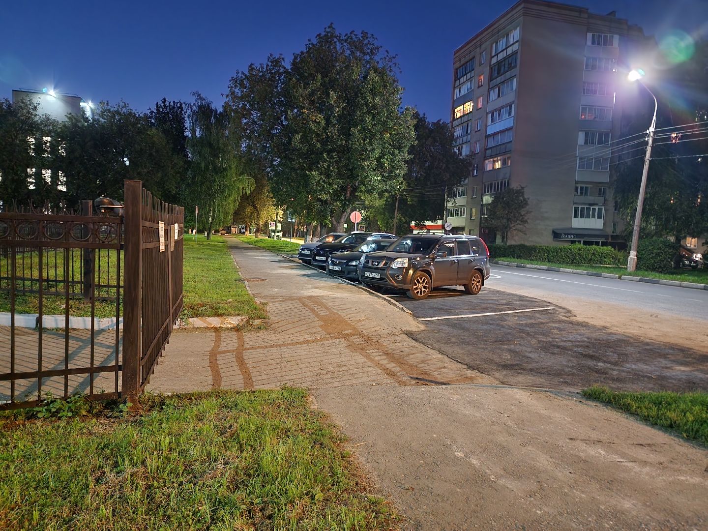 Подольск, стоянка, парковка, школа,