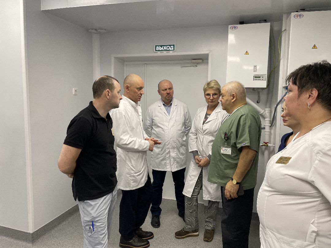 Больница, ангиограф, новое оборудование, медицина, Люберцы