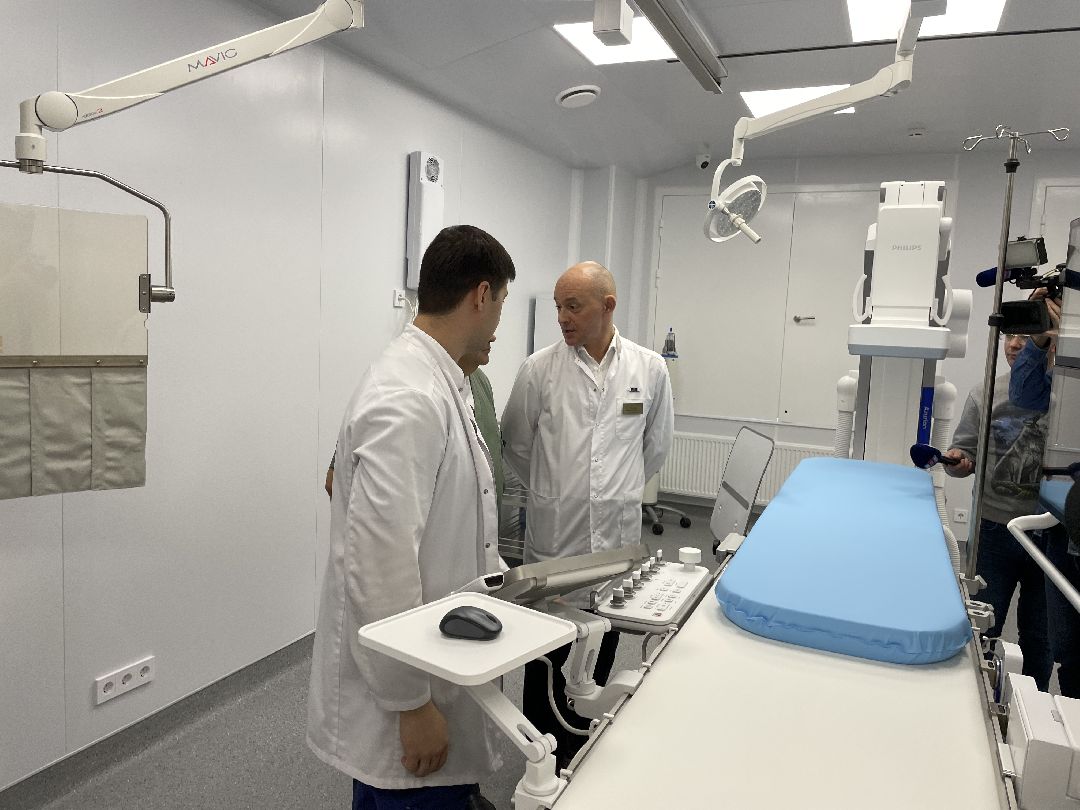 Больница, ангиограф, новое оборудование, медицина, Люберцы