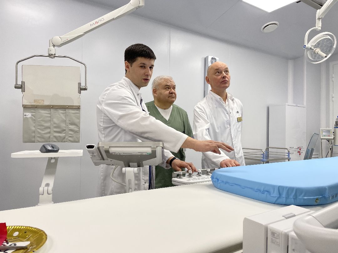 Больница, ангиограф, новое оборудование, медицина, Люберцы