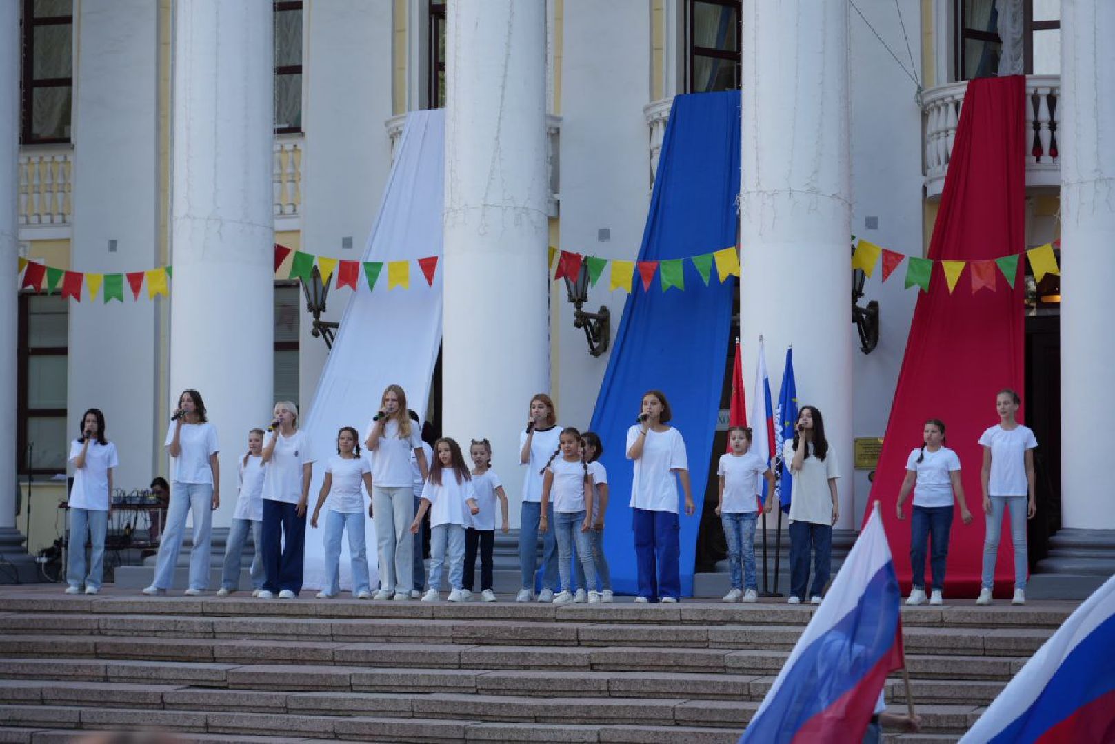 Сергиево-Посадский городской округ, Сергиев Посад, День российского флага, Символика, Акция, Праздник