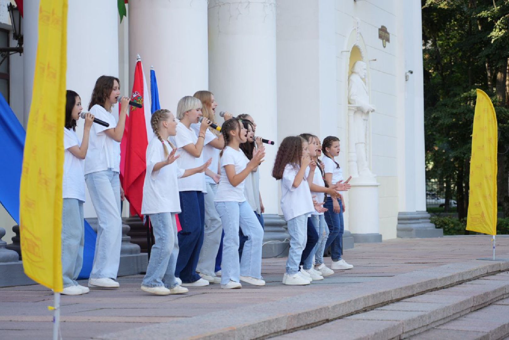 Сергиево-Посадский городской округ, Сергиев Посад, День российского флага, Символика, Акция, Праздник